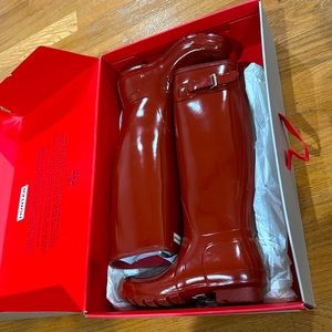 Hunter Red Boots